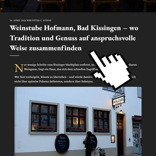 Artikel Restaurantkritik Kühne